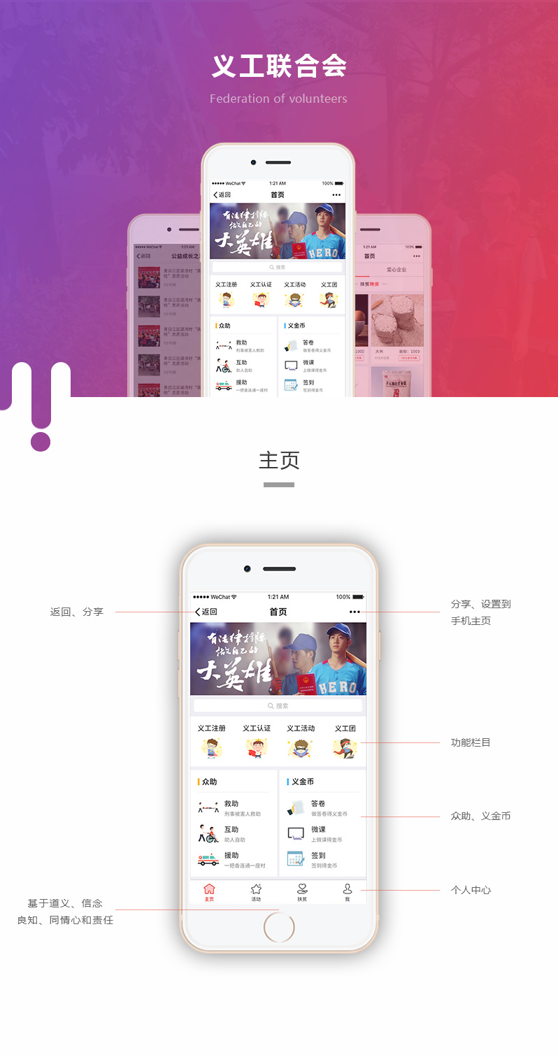 義工聯合會小程序